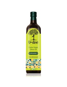 Organic extra virgin olive oil 1L